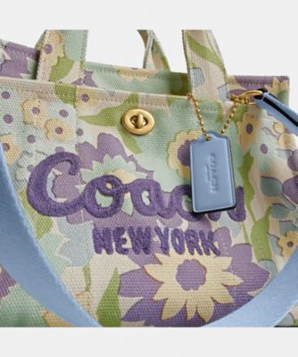 カーゴ トート バッグ 26・フローラル プリント | COACH